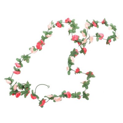 Blumenranke Künstlich Künstliche Rosenranke Rosenrebe Gefälschte Rosengirlande