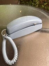 Vintage 1987 AT&T Timeline 210 CS2004A Phone Used Blue Landline Telephone