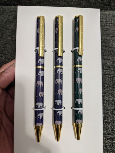 Lug Pens 3pk Ballpoint Elephant - Picture 5 of 8