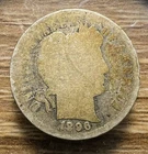 1896-P Barber Dime - Actual Coin Shown - Free Shipping & Tracking INV#148