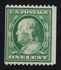 CKStamps: US Stamps Collection Scott#348 1c Franklin Mint NH OG 21mm