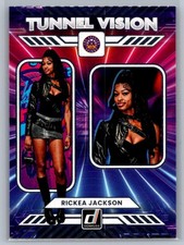 Rickea Jackson 2025 Donruss WNBA #12 Los Angeles Sparks Tunnel Vision