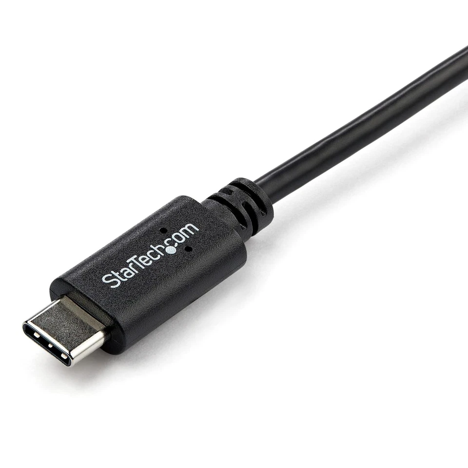 StarTech.com Cable de 1m USB-C a USB-C Acodado a la Derecha - Cable USB Tipo C e - Imagen 3 de 4