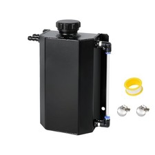 Coolant Overflow Tank, Coolant Reservoir Tank, Radiator Overflow Tank, 2L Black