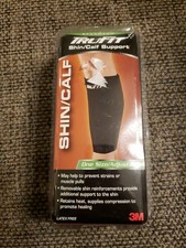 Mens Standard TruFit Shin/Calf Support Black One Size Adjustable 483624