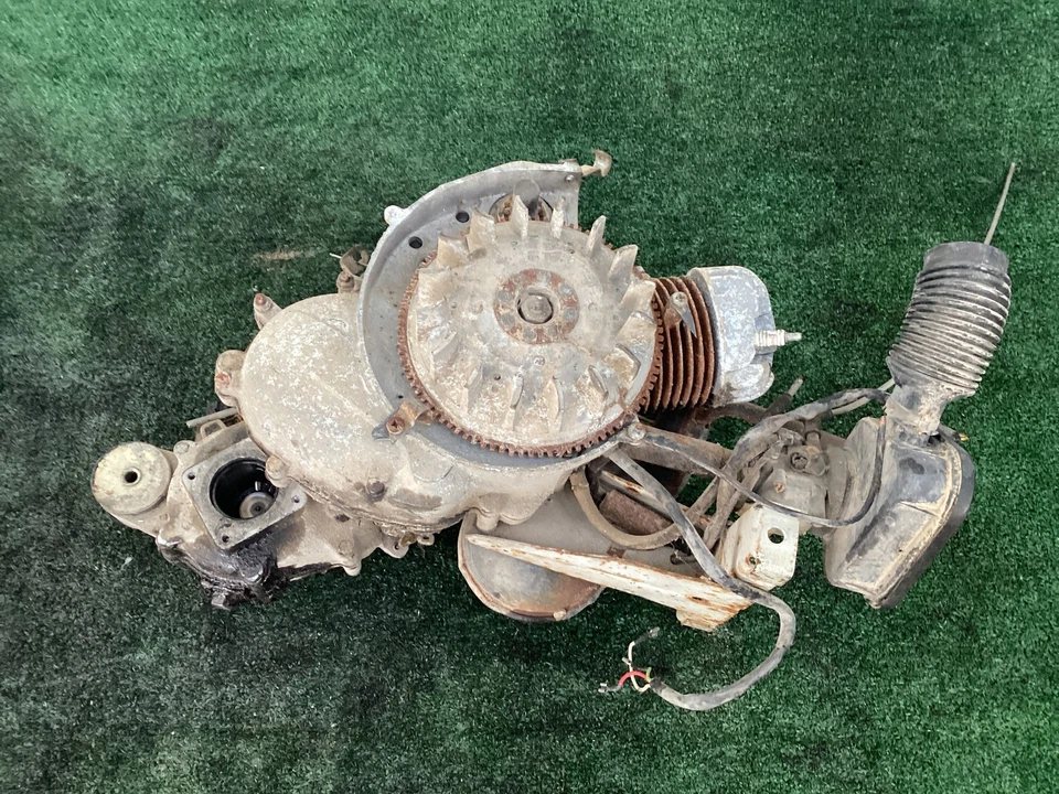 MOTORE COMPLETO PER PIAGGIO Ape 501 Serie C801M Benzina 50CC (87>) - Immagine 4 di 4