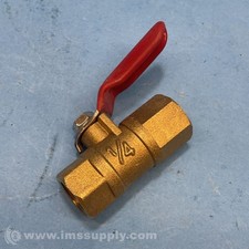 Female NPT Brass Ball Valve 1/4in FNIP