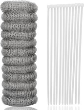 12PCS Stainless Steel Washing Machine Lint Traps Washer Hose Lint Catchers Pack