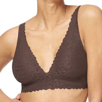 Sloggi Zero Feel Lace 2.0 Top Ohne Bügel Damen BH Größe: L