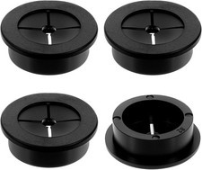 3 Pcs Cable Cord Grommet, 1-1/4 Inch 32mm Desk Grommet Flexible Rubber Grommet