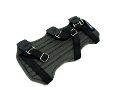 Parabraccio EXE vinile corto azzurro per junior