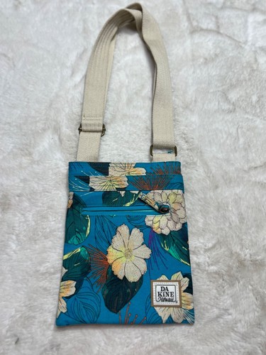 DA Kine Hawaii tropical flower crossbody purse