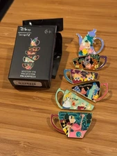 Loungefly Disney Alice in Wonderland Tea Cup Blind Box Enamel Pin - You Choose
