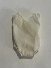 Vintage Barbie Doll White Swimsuit~Bodysuit  (A016)