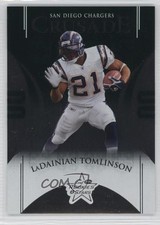 2004 Leaf Rookies & Stars Crusade Green 58/750 LaDainian Tomlinson #C-17 HOF 2a8
