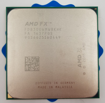 AMD Octa Core CPU Prozessor - FX-8300 FD8300WMW8KHK 8x 3,3GHz Sockel AM3+