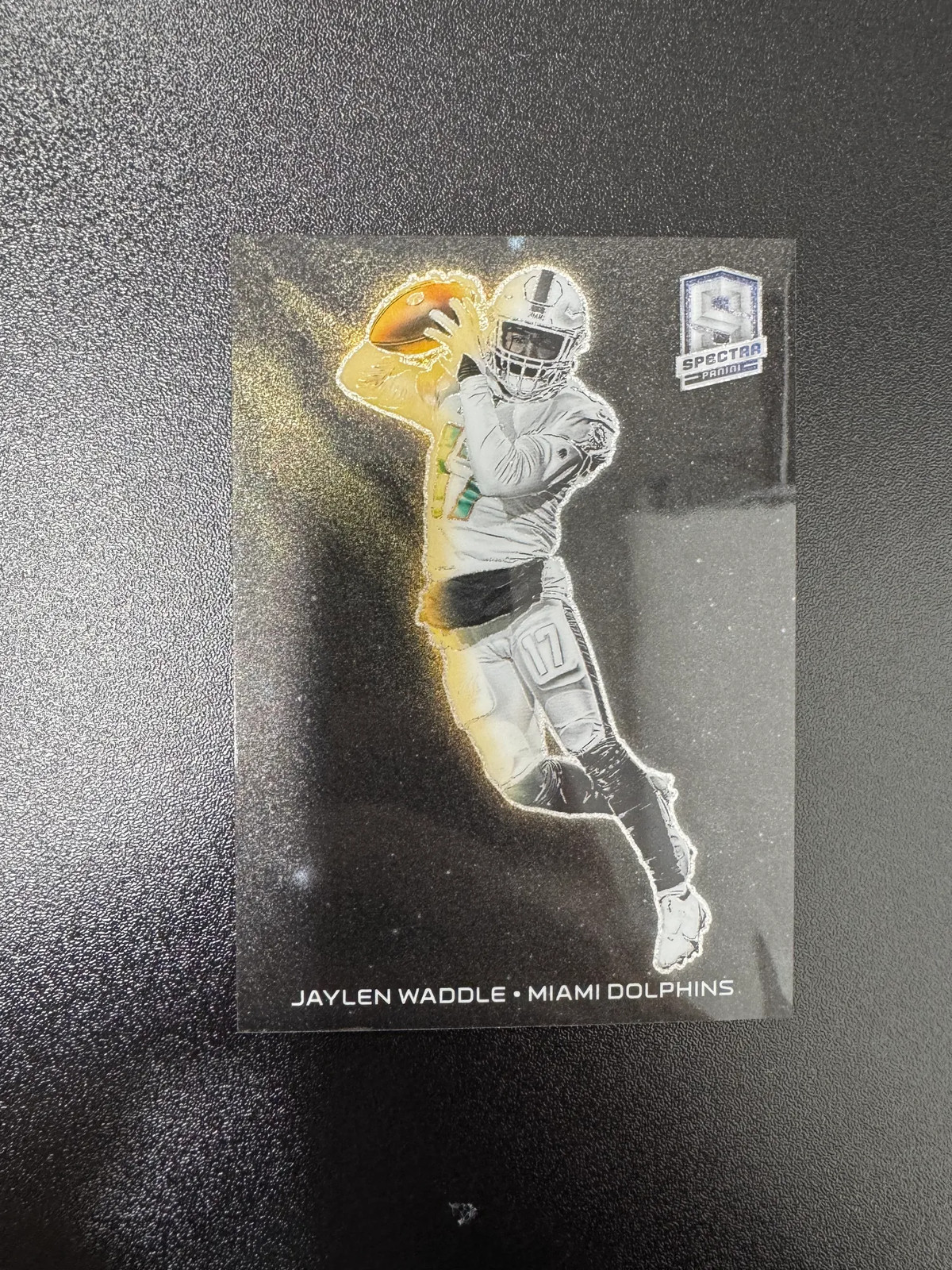 2023 Panini Spectra Jaylen Waddle #SE-JW Solar Eclipse