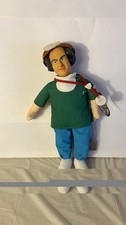 Vintage 2001 Larry Fine Three Stooges Doll With Tag