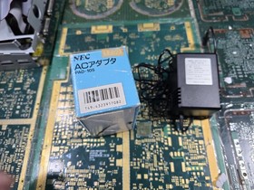 NEC PC Engine Core Grafx AC Power Adapter PAD-105 Official DC 9V 650mA w/Box-SEE