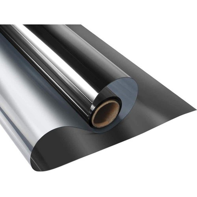 #ad HIDBEA 35.4 in. x 394 in. One Way Heat Control Privacy Window Film Black Silver $116.99