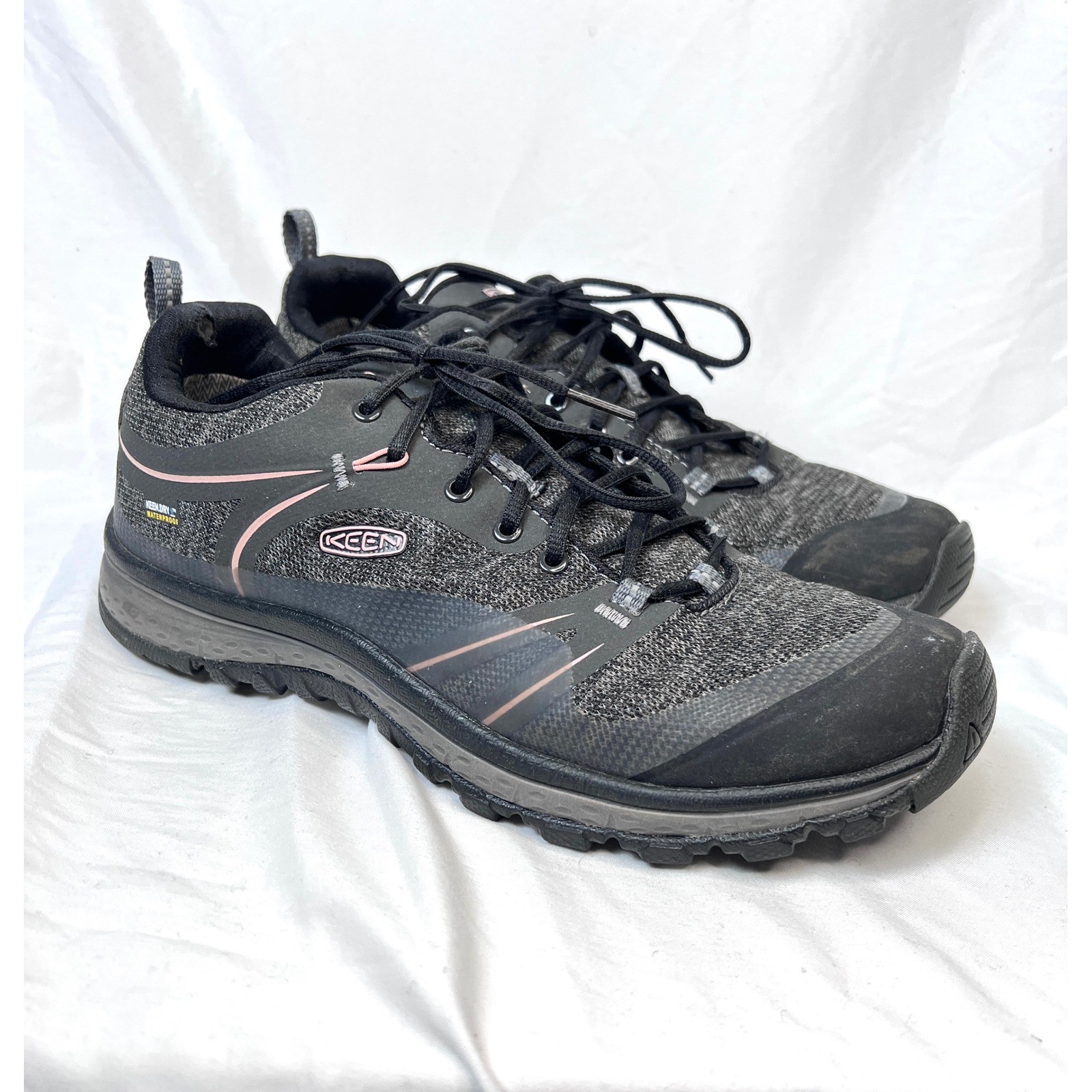 Scarpa da trekking impermeabile KEEN donna Terradora taglia 9 grigio nero 1016772