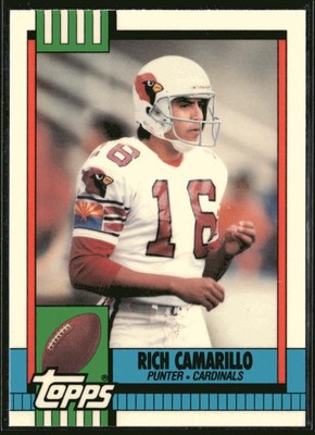 1990 Topps Collector's Edition (Tiffany) Rich Camarillo #436 Phoenix Cardinals