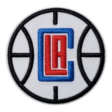 LA Clippers NBA Vintage Style Patch. Embroidered. Iron On. 2.75"