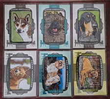 2018 Goodwin Champions Canine Campanions Lot 6 Card Keeshond Lhasa Apso Bordeaux