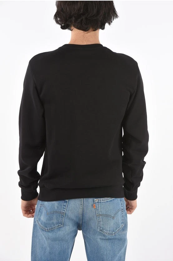 MCM Cuello Redondo Bordado Logo Suéter Pullover Sudadera Para Hombre Foto 4 de 4