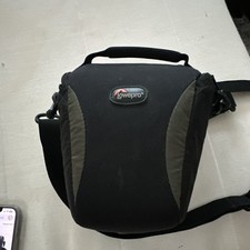 Lowepro Padded Nylon Camera Shoulder Bag Black Olive with Strap