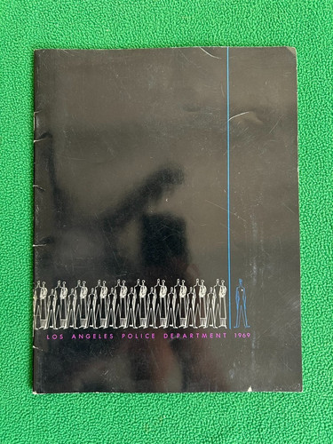 LAPD Los Angeles Police Department 1969 Annual Report RARE