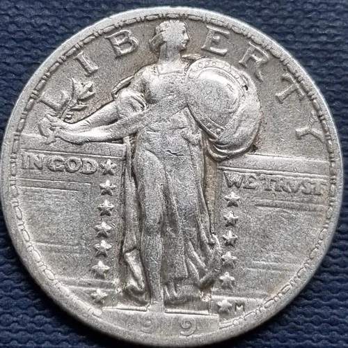 1919 Standing Liberty Quarter 25c Higher Grade #96581