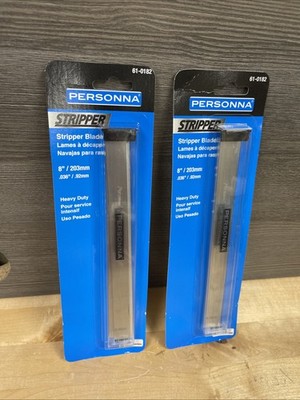 2 Pack Personna 8'' Stripper Blades 61-0182 (10 Blades Total) New