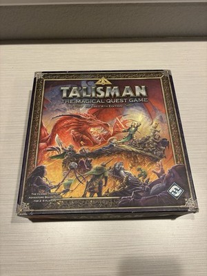 Talisman The Magical Quest Game Revised 4th Edition Incomplete