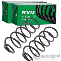 2X KYB K-FLEX Fahrwerksfedern Hinten Passend FÜR Opel Vectra Links+Rechts