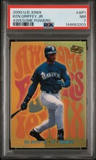 2000 UD Ionix Ken Griffey Jr. Awesome Powers SP PSA 7 NR-Mint Seattle Mariners 