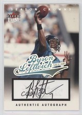 2004 Fleer Ultra Season Crowns Auto /150 Byron Leftwich #16 Auto n0c