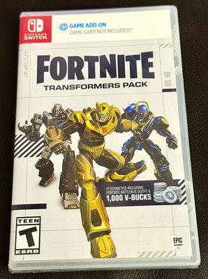 Epic Games Fortnite Transformers Pack Nintendo Switch T 2023 NTSC-U/C Add-On