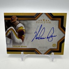 2023 Topps Five Star - Five Star Signatures Nolan Ryan #FSS-NRY /20 (AU)