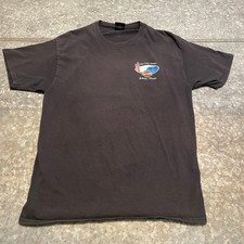 Vintage West Maui Harley Davidson Tee Shirt Mens Large Surfboard Wave Hawaii Y2K