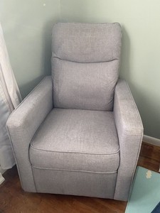 DaVinci Gabby Pillowback Swivel Glider