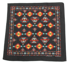 Vtg Southwestern Hav-A-Hank 1990s Bandana Native American USA Western Tribal 810