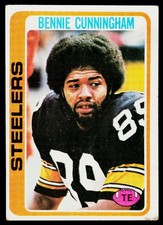 Bennie Cunningham, 1978 Topps, #371, Pittsburgh Steelers, RC