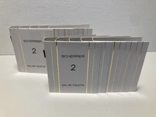 Scherrer 2 By Jean-Louis Lot x10 Sample Eau De Toilette .05oz/1.5ml Perfume VOC