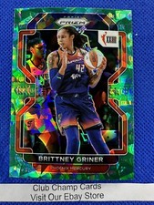 2022 #164 Brittney Griner WNBA Panini Prizm Anniversary Green Ice Prizm Mercury