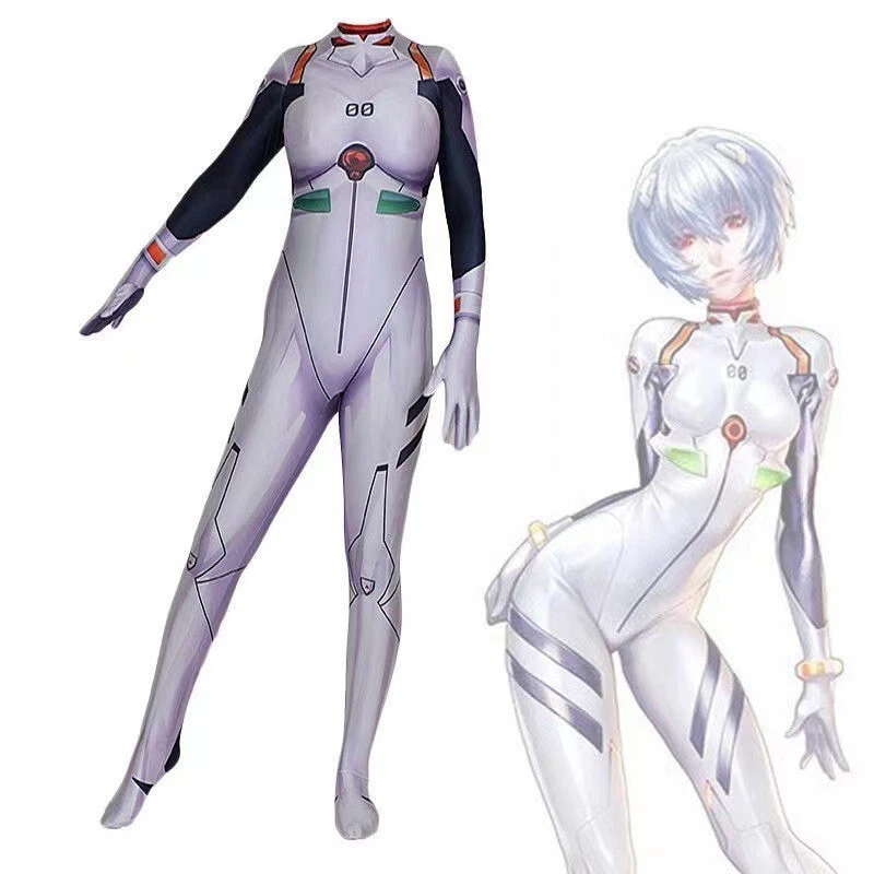 Anime Cosplay Battle Bodysuit Neon Genesis Evangelion - Image 4 of 4