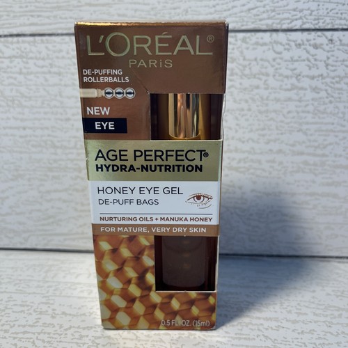 L’Oréal Age Perfect HydraNutrition Honey Eye Gel DePuff Bags Mature