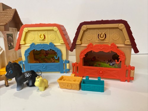 Fisher-Price Horse Barn Farm Toy Lot - Picture 4 of 5