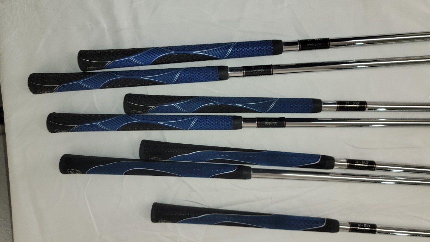 TaylorMade SuperSteel Burner 39 +Pitch & Sand Wedge Iron Set Steel