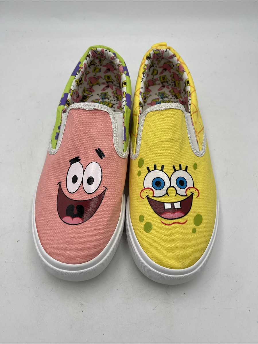 sponge bob and patrick shoes